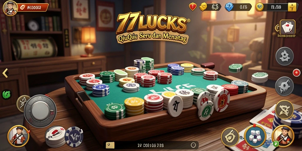 Tampilan gameplay QiuQiu yang menarik dan penuh aksi.