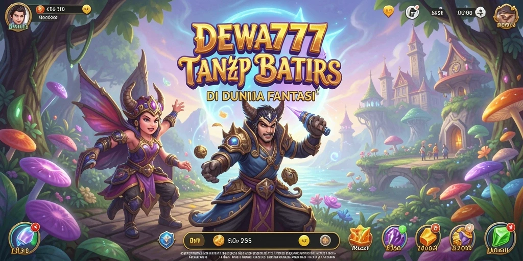 Screenshot gameplay DEWA777 dengan aksi petualangan yang seru.