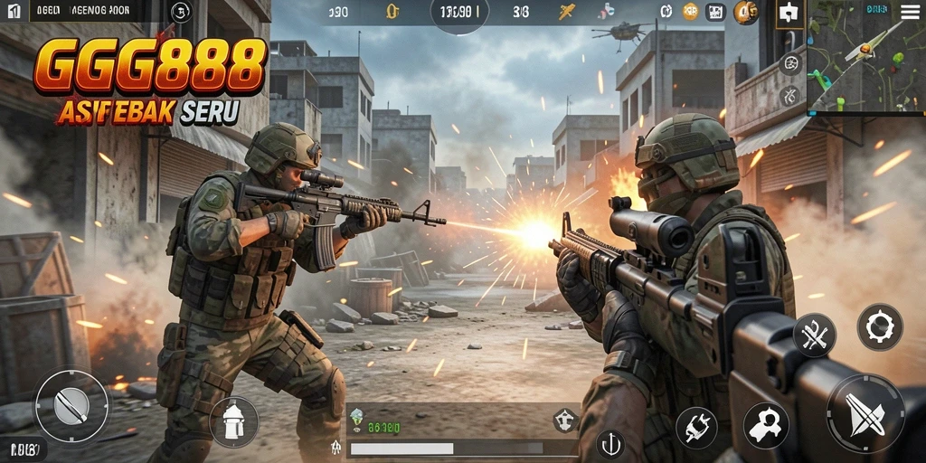 Screenshot gameplay GGG888 yang menampilkan aksi seru.