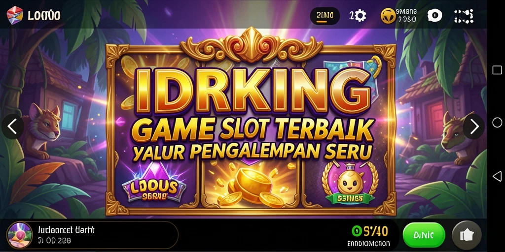 Screenshot IDRKING menampilkan gameplay Slot yang seru dan menarik.