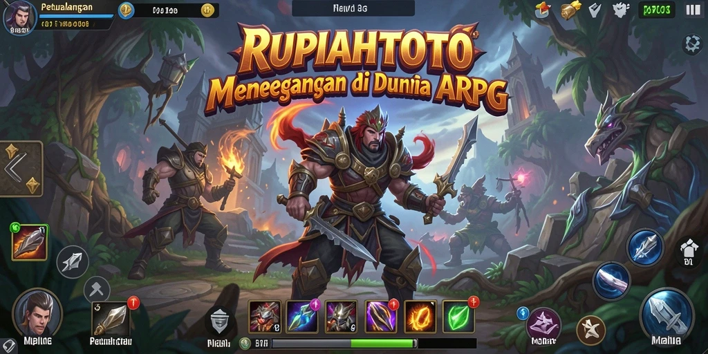 Tampilan duel epik dalam permainan RUPIAHTOTO yang penuh aksi.